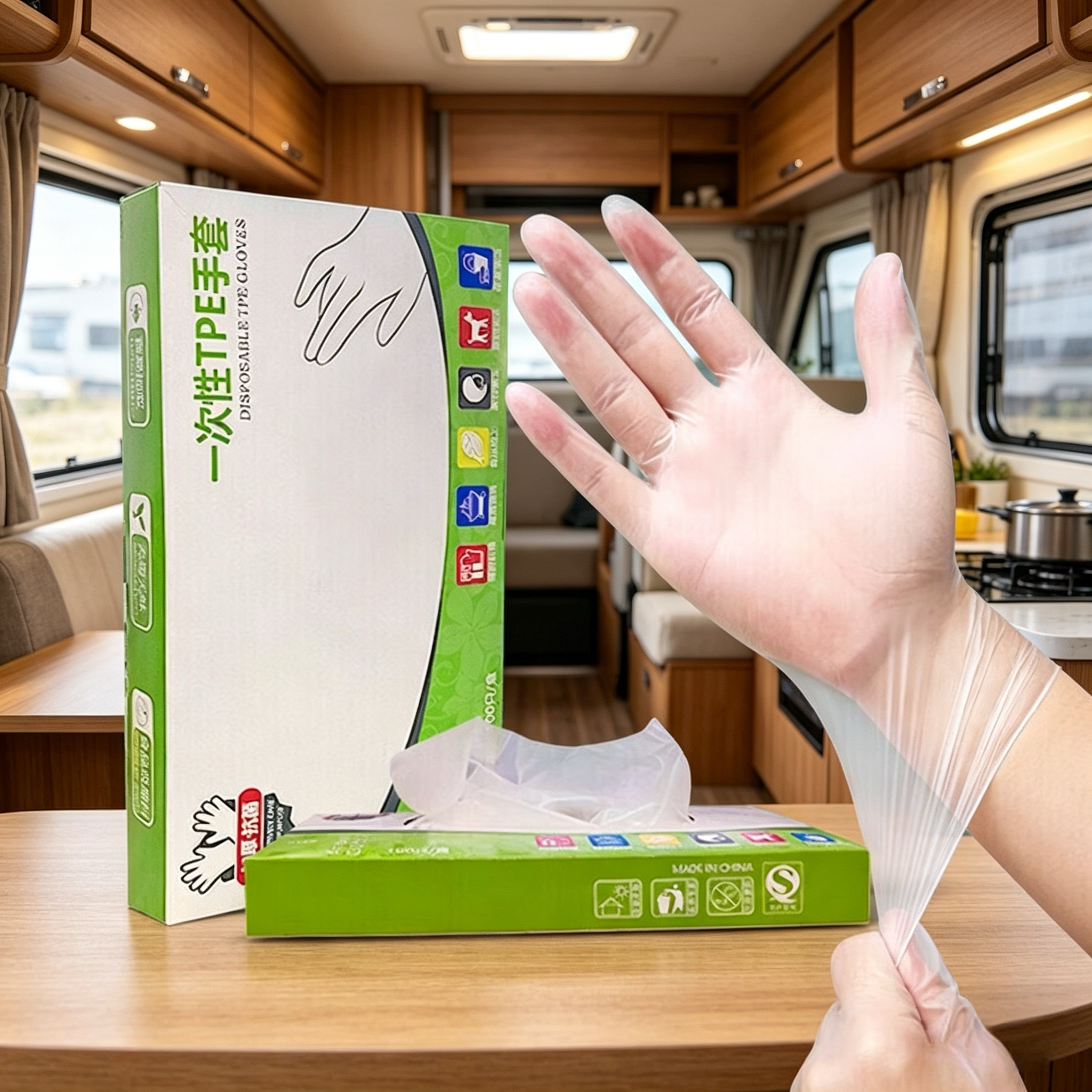 驱蚊贴36贴 1元，透明挂钩10个装 1元，一次性手套100只*1盒 1元 - 线报酷