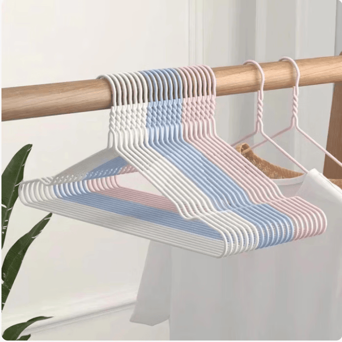 防滑衣架加粗10个 0.3元 - 线报酷