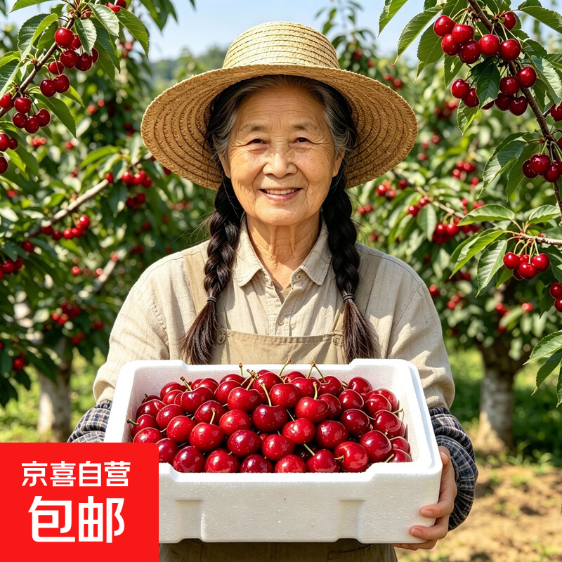 山东大樱桃5斤 48元 - 线报酷