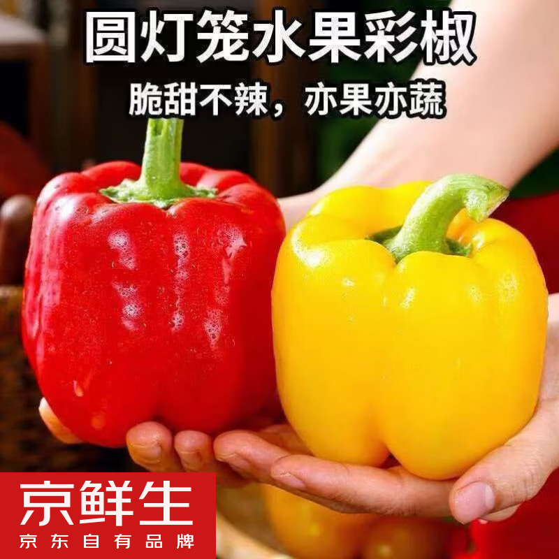 水果彩椒抄底车🚀 🚚自营包邮 山东双色水果五彩椒净重3斤 🔴实.付13.9元 - 86线报