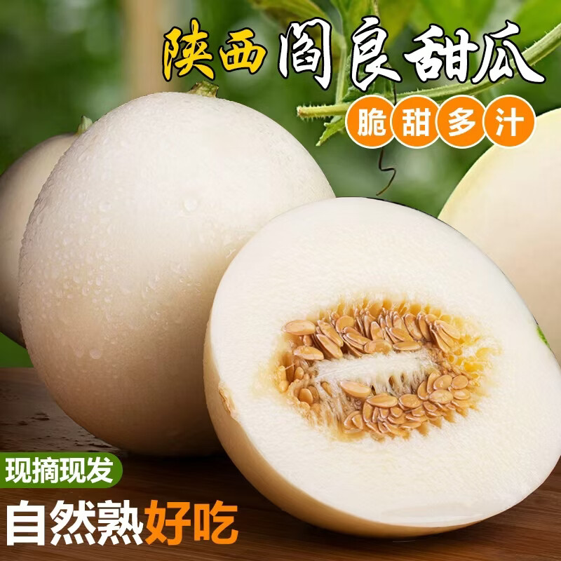 生活好管家陕西阎良甜瓜净重4.5-5斤 10.9元 - 86线报