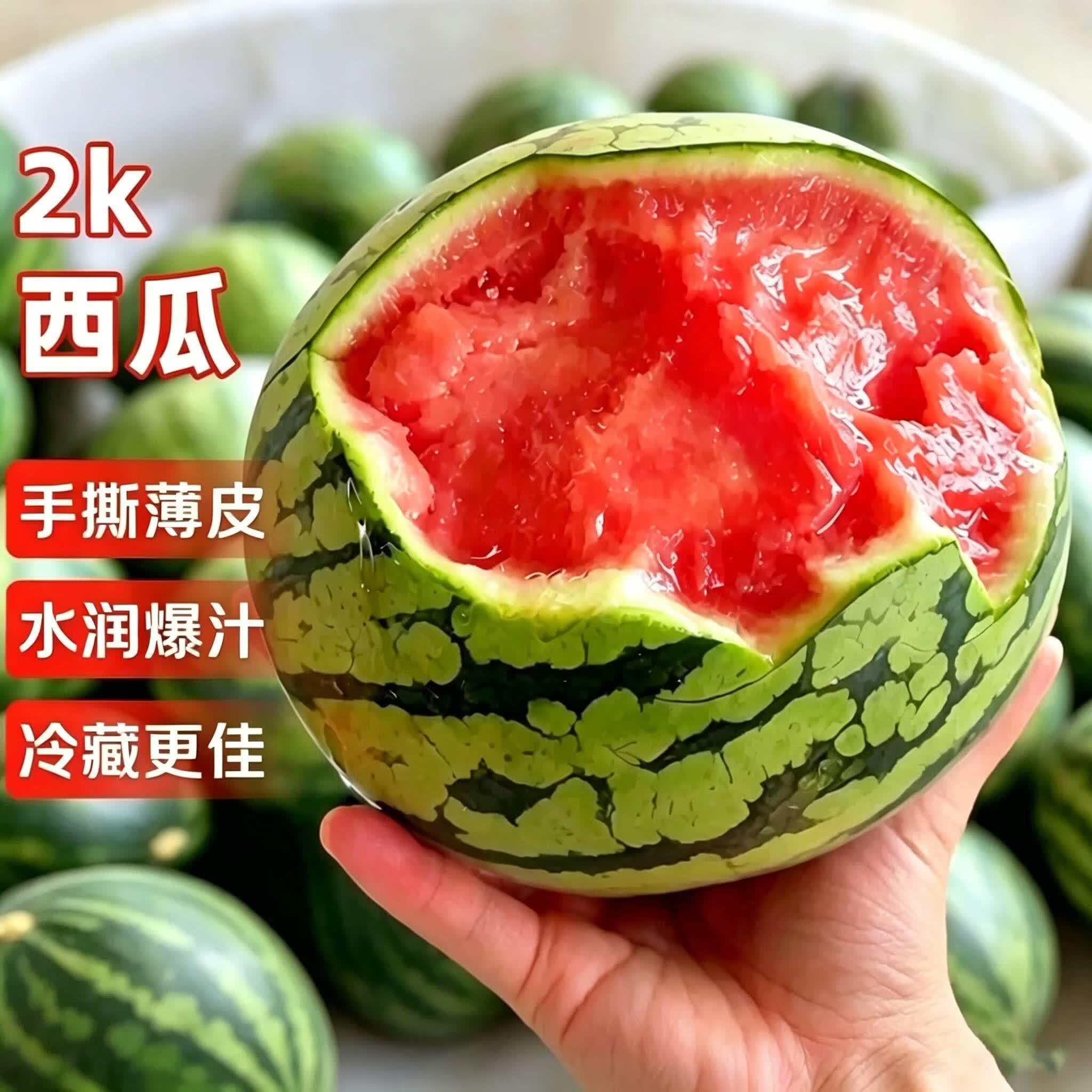 正鲜季2k小糖丸西瓜4-5斤 13.9元 - 86线报