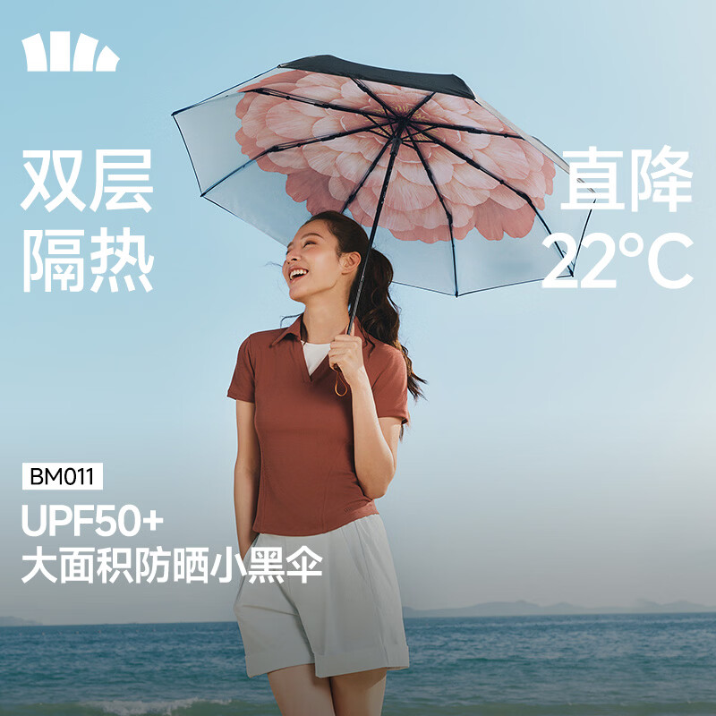蕉下 经典歀双层三折防晒伞 74.5元自营包U 平时卖109 门.店卖的更贵 - 86线报