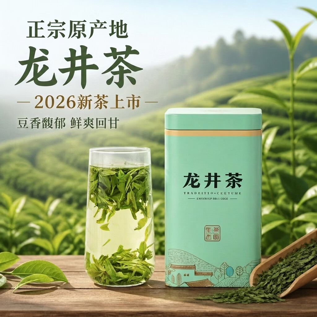 茗波龙井茶200g*1罐 36元 - 86线报