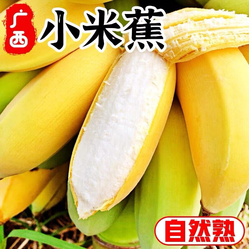 昭通红露苹果5斤 18.9元，广西小米蕉带箱9斤 19.9元 - 线报酷