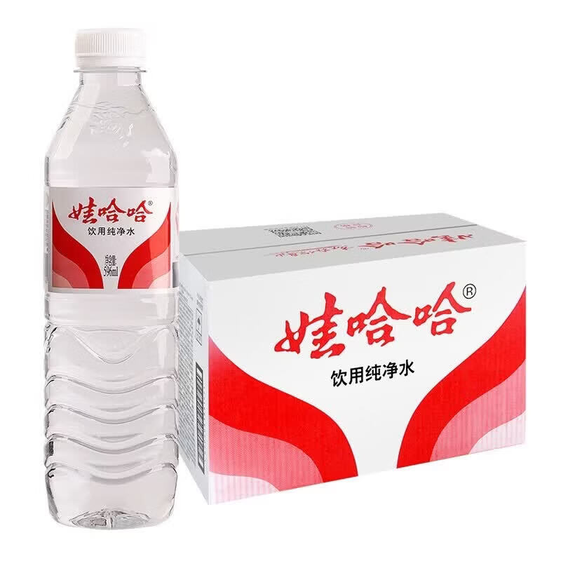 娃哈哈纯净水596ml*24瓶 33.6元 - 86线报