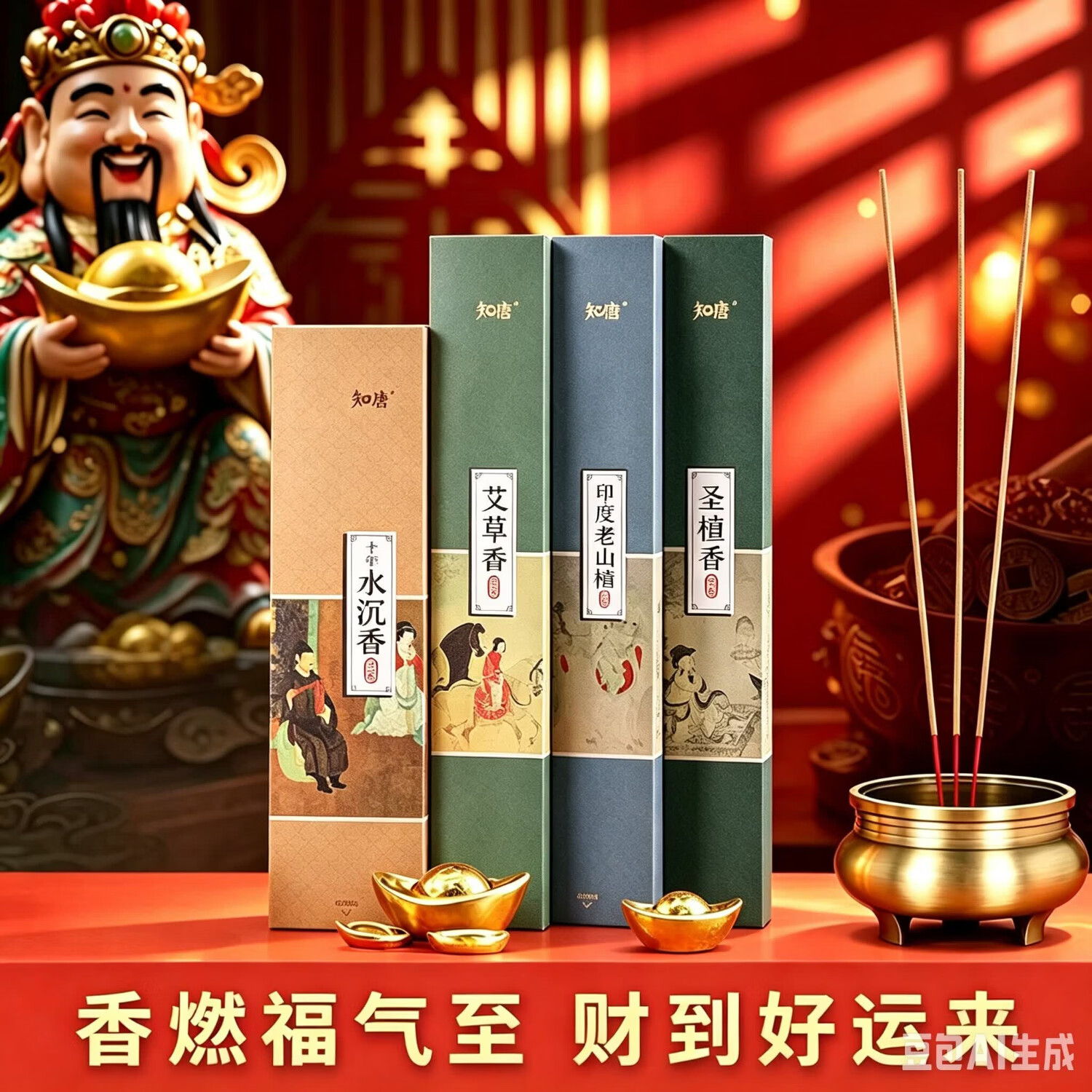 知唐玉檀贡香竹签香150g 38.92元 - 86线报