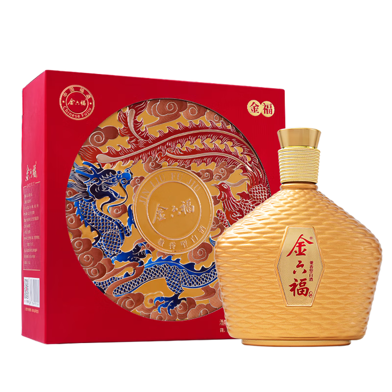 金六福金福酒兼香型40.8度500ml6瓶 399元 - 86线报