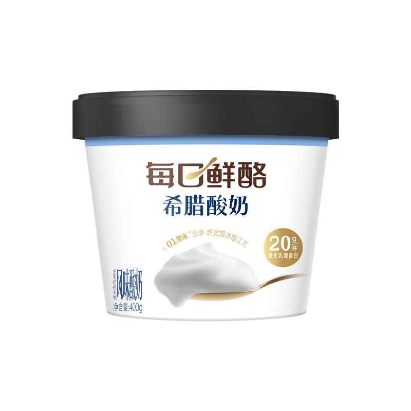 蒙牛每日鲜酪原味风味酸奶拍4件 26元 - 线报酷