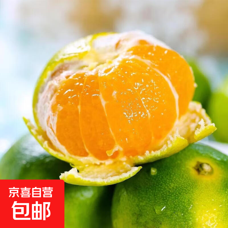 现货蜜桔云南青皮蜜橘爆汁甜美解腻新鲜现摘无籽当季应季水果包邮50mm中果-带箱5斤 9.9元 - 86线报