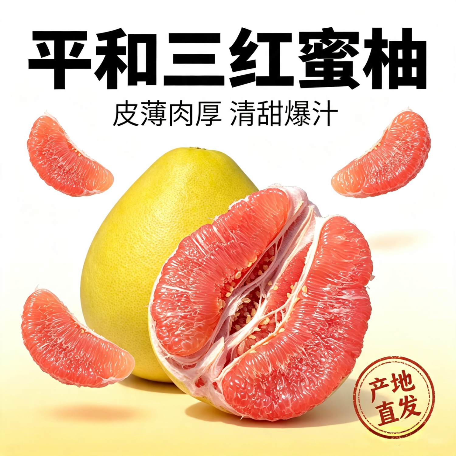柚多宝平和白心柚8.5-9.5斤 3-5粒 18.8元 - 86线报