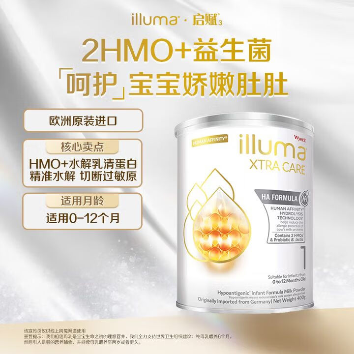 惠氏启赋敏适1段400g 141元,惠氏敏适HA低敏适度1段800g 352.9元 - 线报酷 惠氏启赋敏适1段400g 141元,惠氏敏适HA低敏适度1段800g 352.9元 - 线报酷