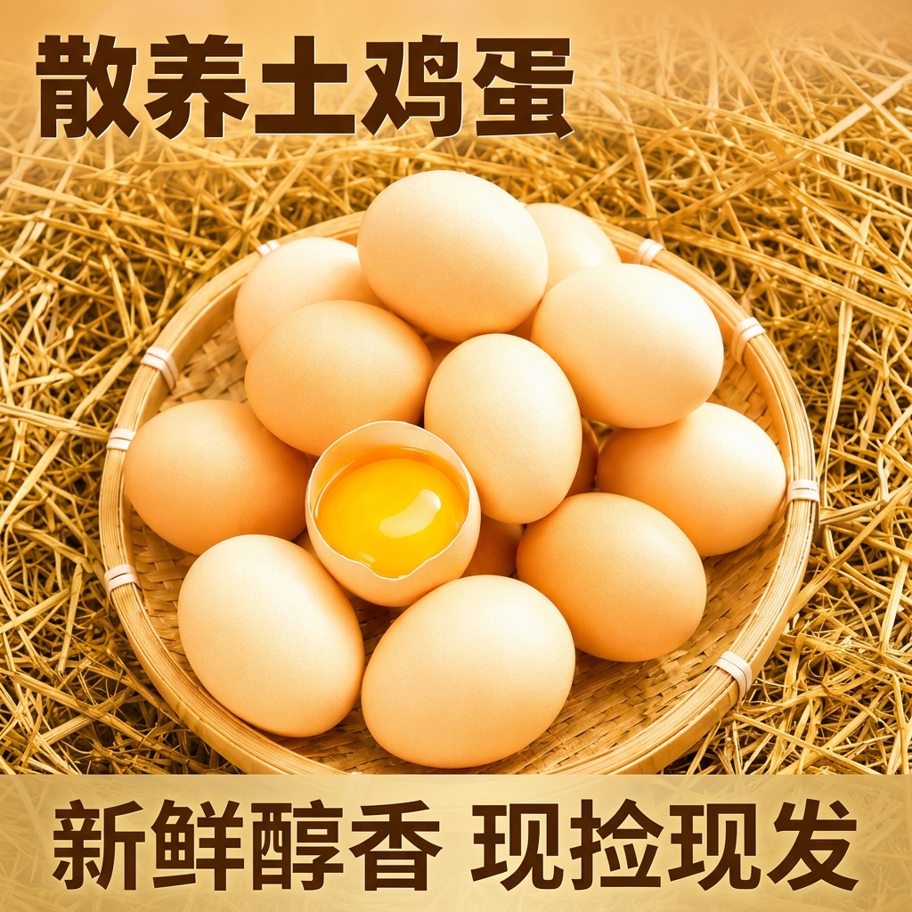 福景鲜土鸡蛋10枚 8.9元 - 86线报