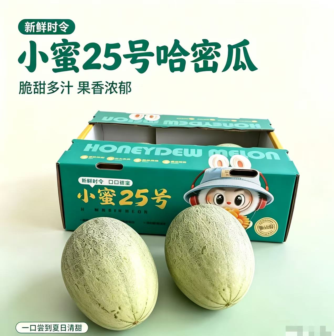 新鲜哈密瓜8-9斤 28.88元 - 86线报