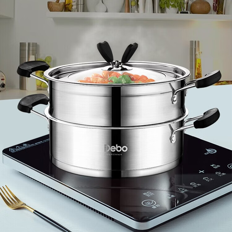 Debo德铂家用汤蒸锅24cm 68.3元 - 86线报