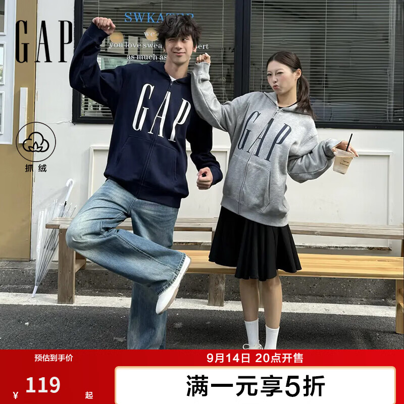 Gap连帽外套男女同款 119元 - 86线报