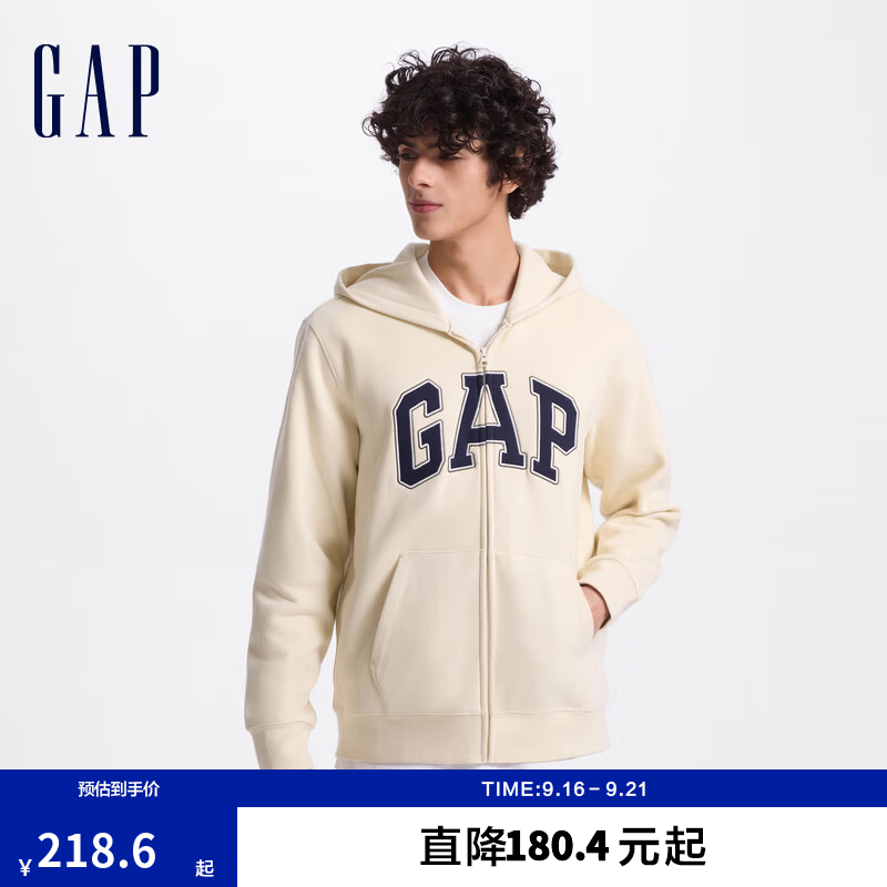 GAP连帽开衫卫衣 109元，GAP经典圆领卫衣 83元，GAP刺绣加绒连帽宽松卫衣 119元 - 86线报