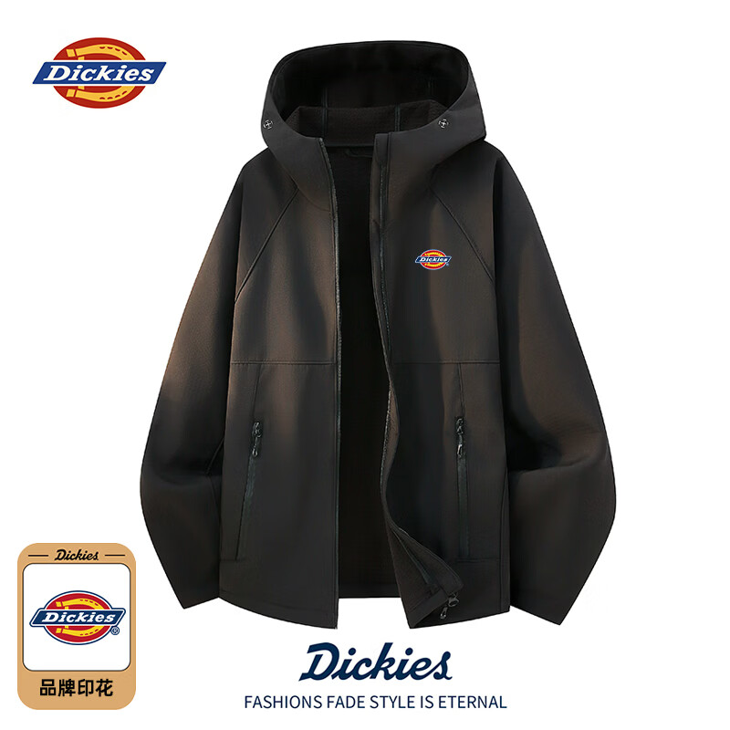 Dickies户外防风宽松连帽夹克 149.5元 - 清风线报