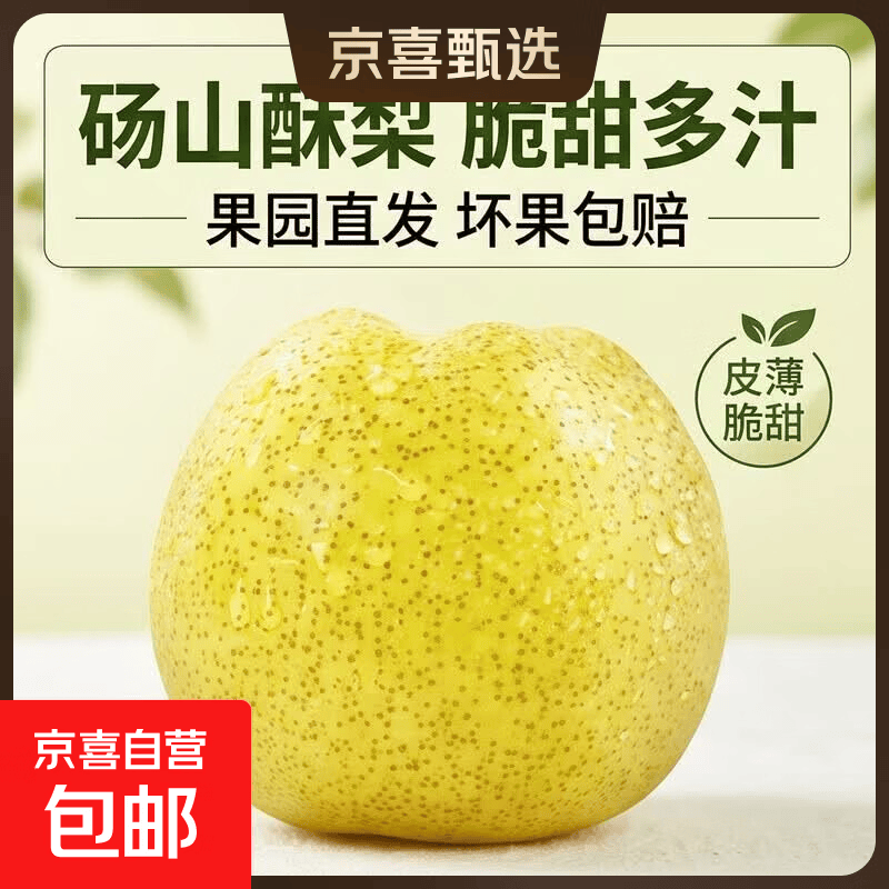 京喜砀山酥梨净重9.5斤 19.98元 - 86线报