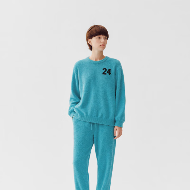 蕉内王一博同款绒绒500H睡衣男女士保暖情侣家居服套装冬季可外穿 女赛车绿-王一博同款色 M 149.5元 - 86线报