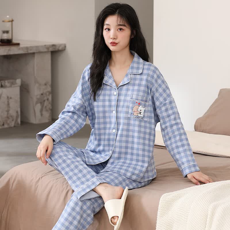 婧麒秋冬月子服套装上衣+裤子 69.9元 - 86线报