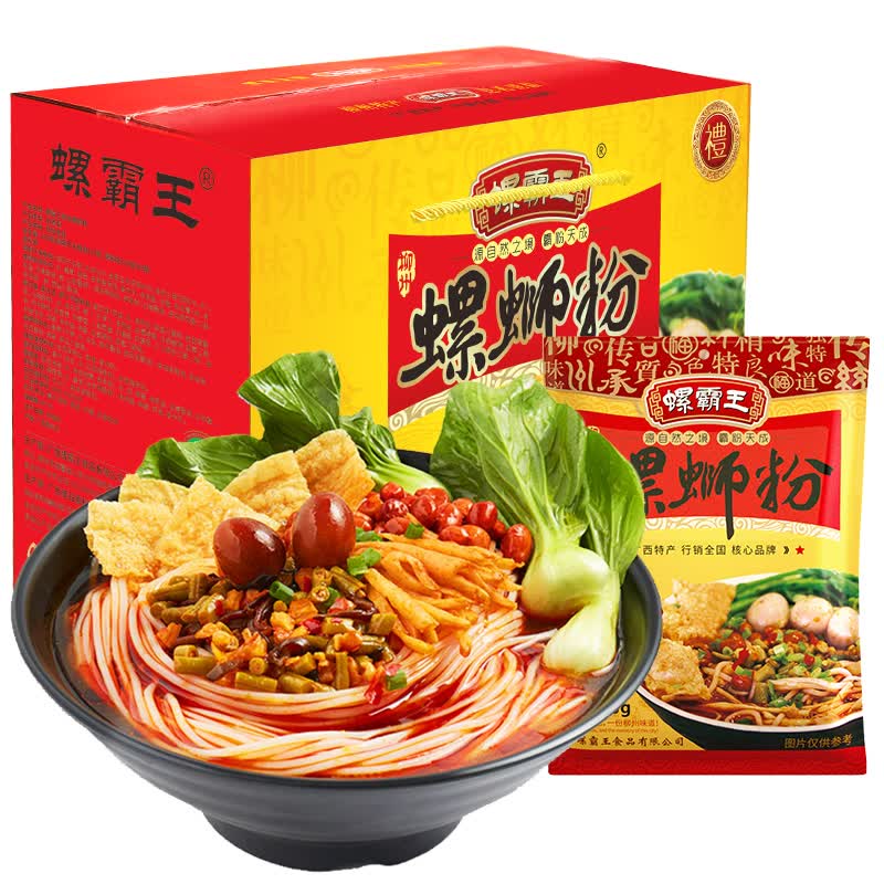 螺霸王 螺蛳粉280g*6 广西柳州特产 (煮食)袋装 方便面粉米线 速食 6