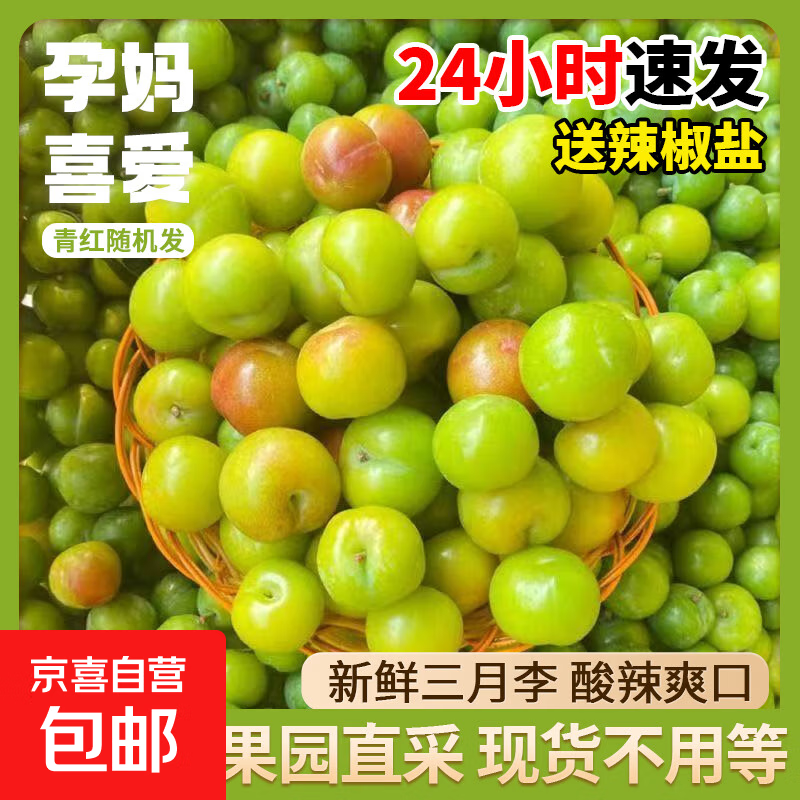 三月酸李子带箱1斤 3.99元 - 线报酷