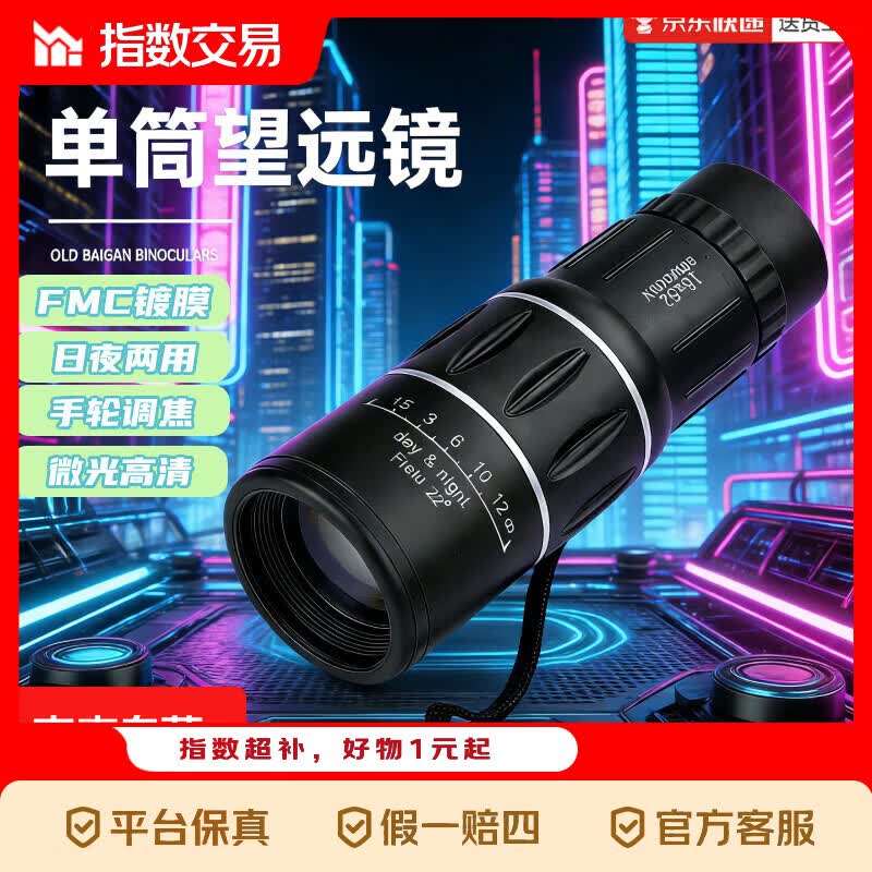 单筒望远镜1个 4.99元，猫爪可折叠支架 4.79元，房子积木132件套+图纸 4.99元 - 线报酷