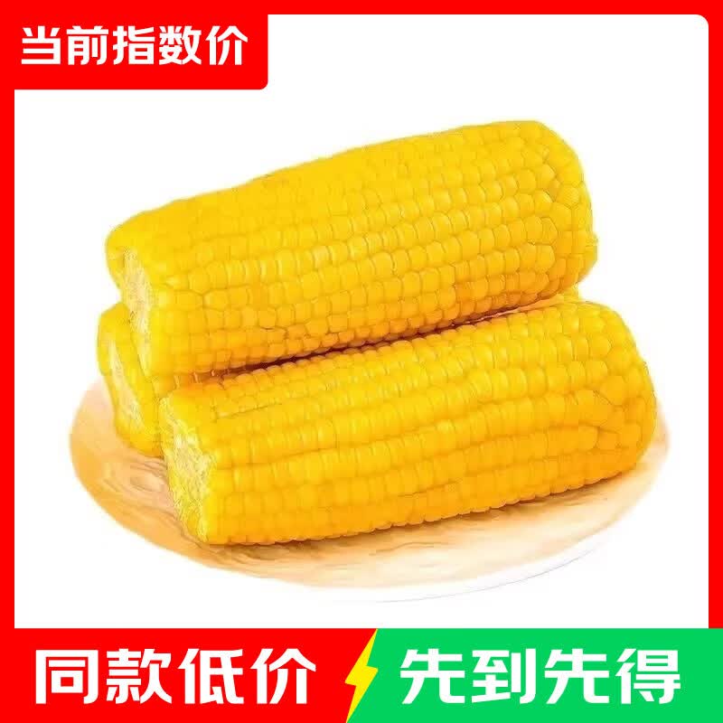 东北黄糯玉米220g*8支 9.9元 - 线报酷