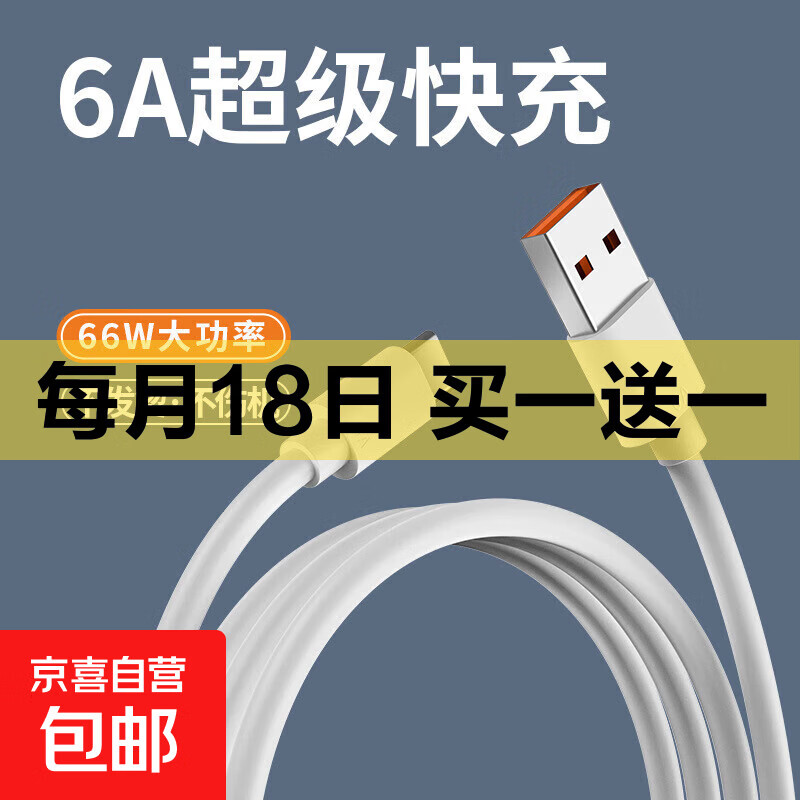 Type-c快充数据线2米共2条 3.28元 - 86线报