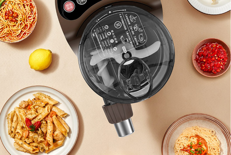 九阳(joyoung)面条机和面机全自动家用多模头压面机jyn-l12 金色