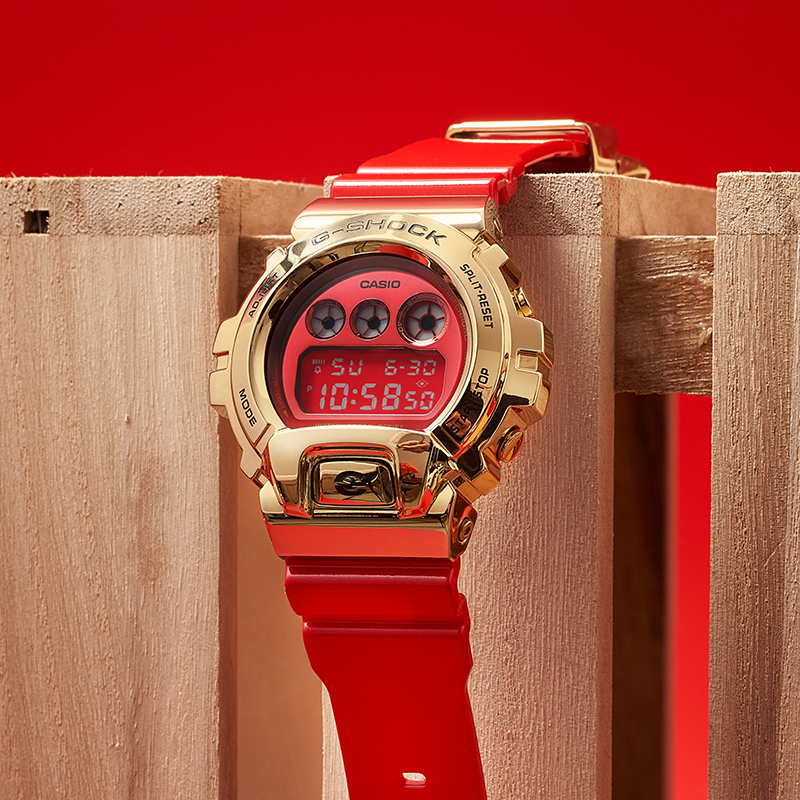 卡西欧(casio)手表男g-shock钢铁之心gm110小钢炮金属时 gm-110-1a