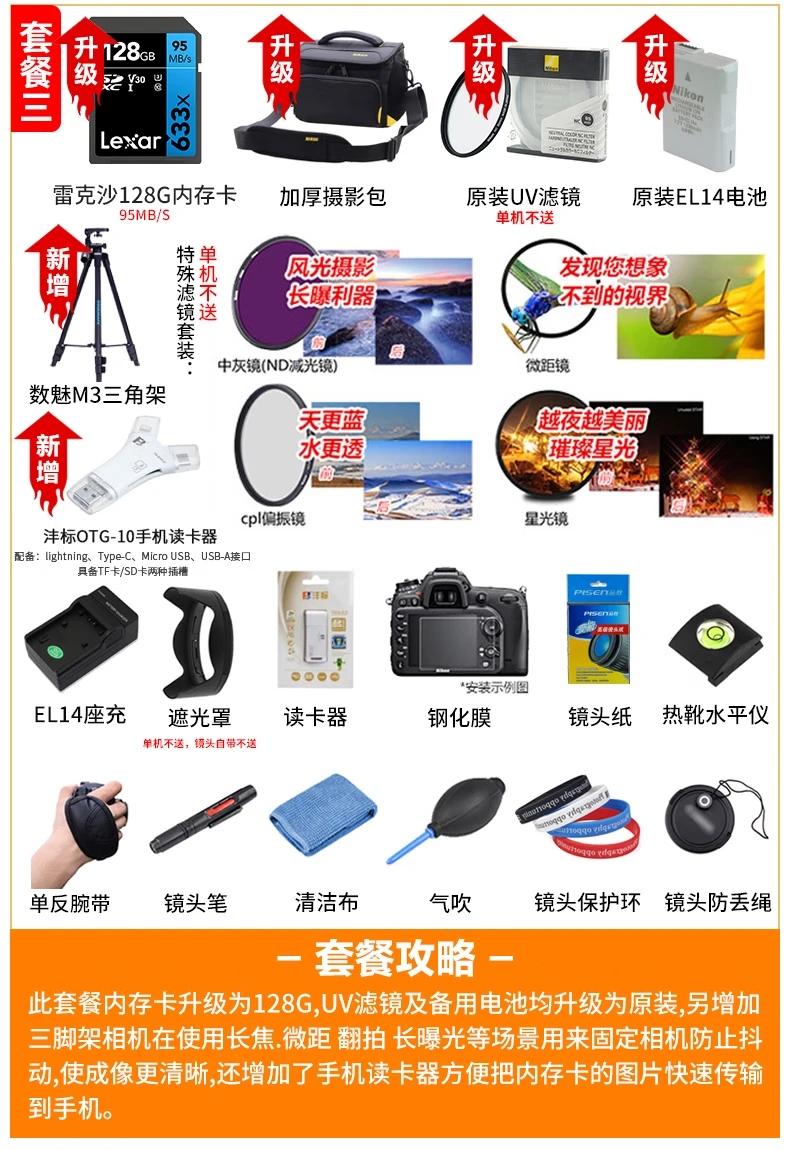 Nikon Nikon D3500 digital SLR camera entry-level high-definition digital home travel camera Nikon AF-P 18-55 kit novice beginners recommended standard configuration buy a free practical spree Nikon Nikon D3500 digital SLR camera entry-level high-definition digital home travel camera Nikon AF-P 18-55 kit novice beginners recommended standard configuration buy a free practical spree