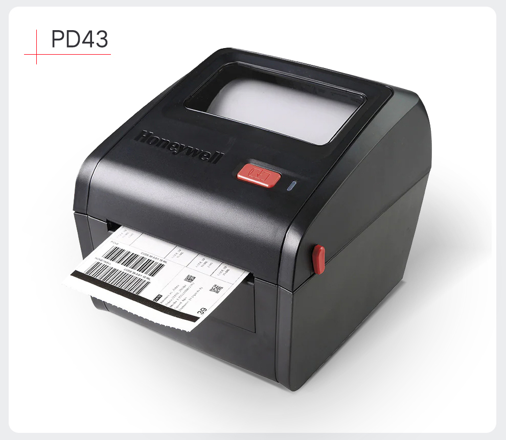 霍尼韦尔(honeywell)pm42 条码打印机 不干胶二维码标签打印机 工业级