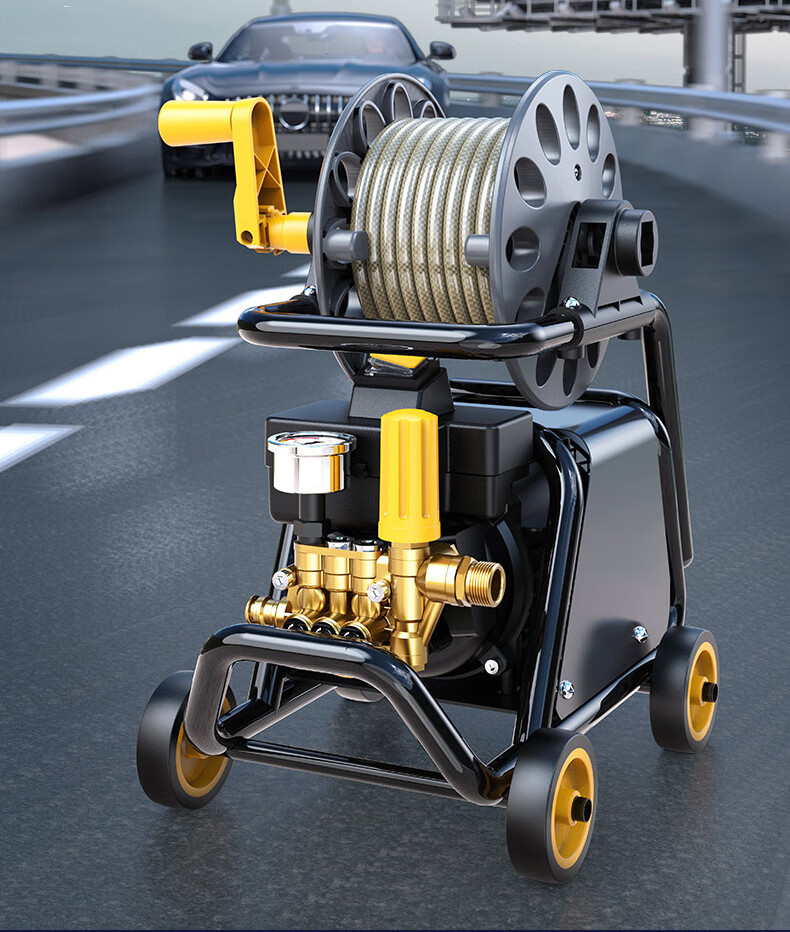 洗车机神器高压水泵家用220v刷车水枪强力洗地商用清洗水抢wj 神武