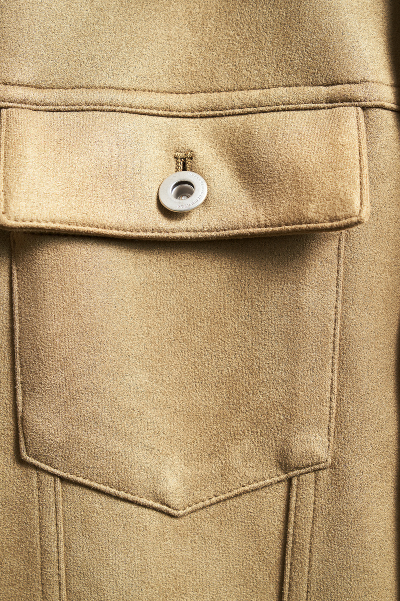 ur冬季男装宽松口袋饰翻领长袖休闲夹克外套mf39r1en2000 深卡其 s