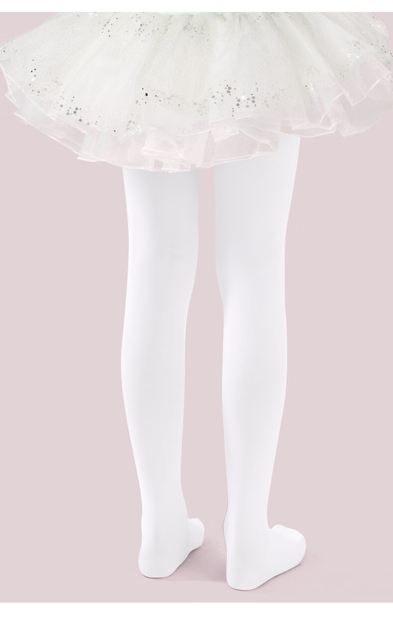 Barbie Children's Tights Girls Dance Socks Spring and Autumn Thin White Stockings Girls Leggings Practice Dance Base Socks 9