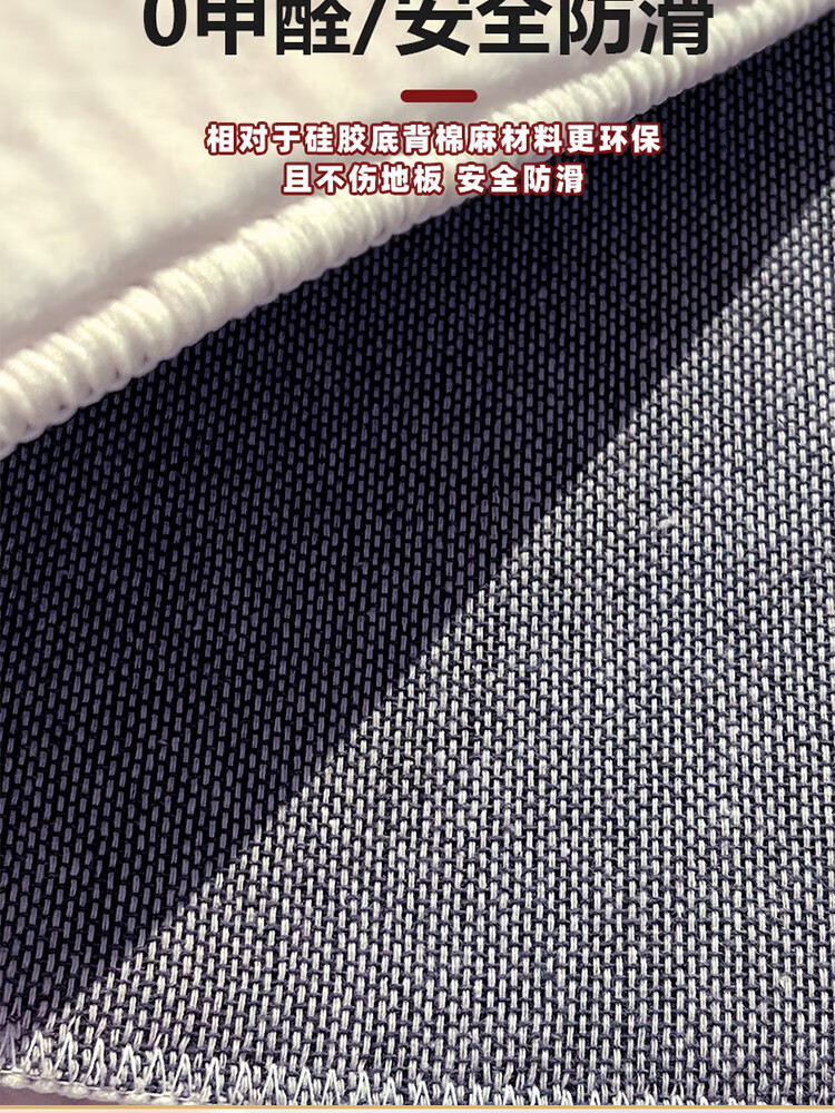 Budisi Plush Bathroom Door Mat, Toilet Entrance Mat, Washroom Floor Mat, Non-Slip Foot Pad for Bathroom Sink, 60*40CM 1