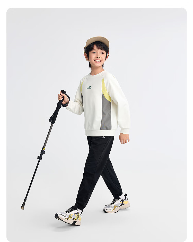 BALABALA BalaOne Children's Clothing, Boys' Sweatshirt, Kids' Autumn T-Shirt, Girls' Trendy Top, 208325121202 4