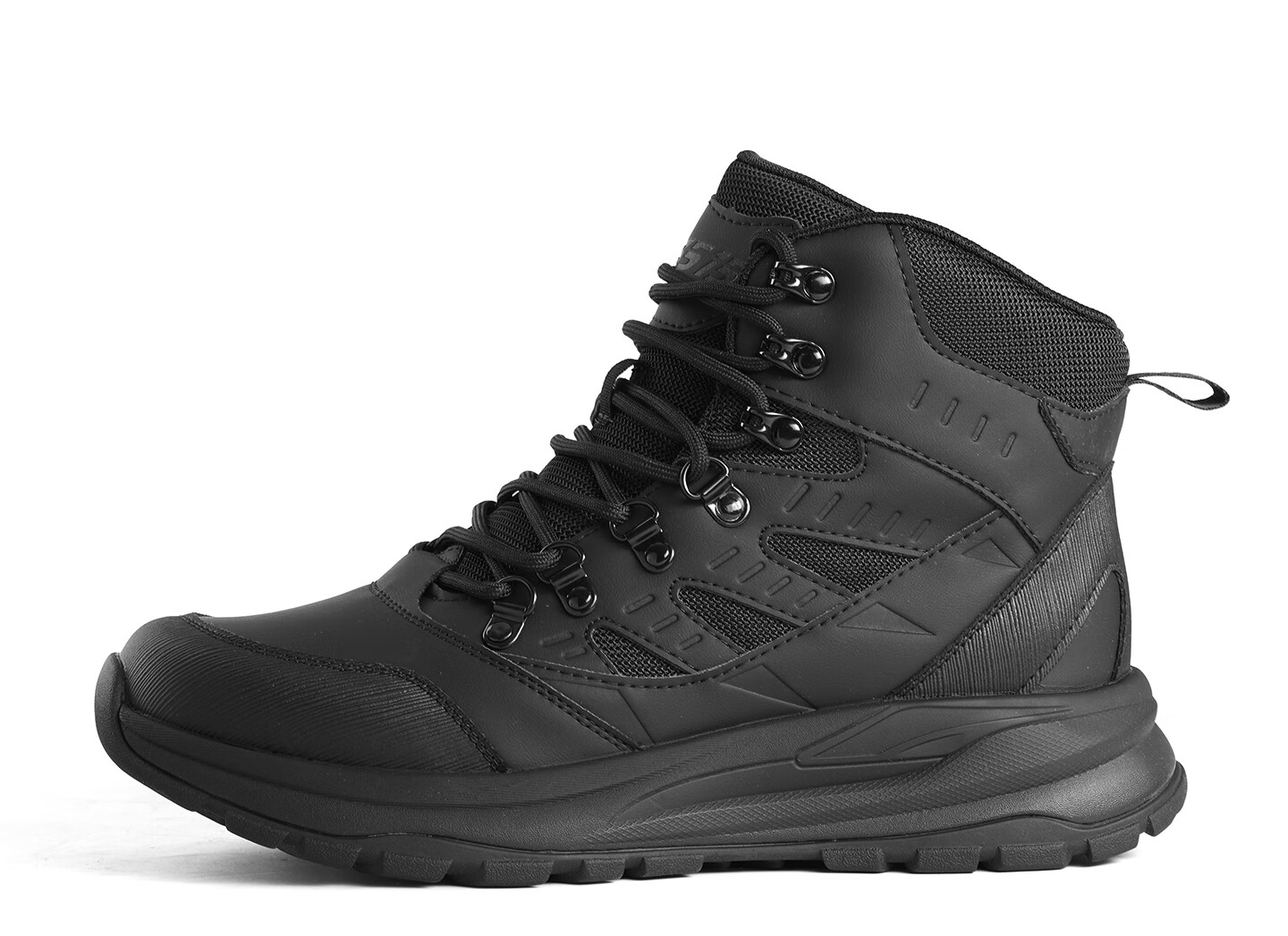 3515 Men's Outdoor Anti-Puncture Hiking Boots Non-Slip Wear-Resistant Training Combat Boots Black Size 43 11