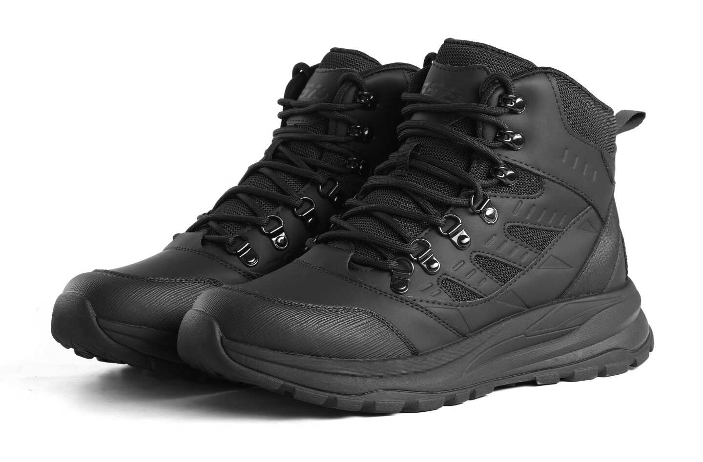 3515 Men's Outdoor Anti-Puncture Hiking Boots Non-Slip Wear-Resistant Training Combat Boots Black Size 43 14