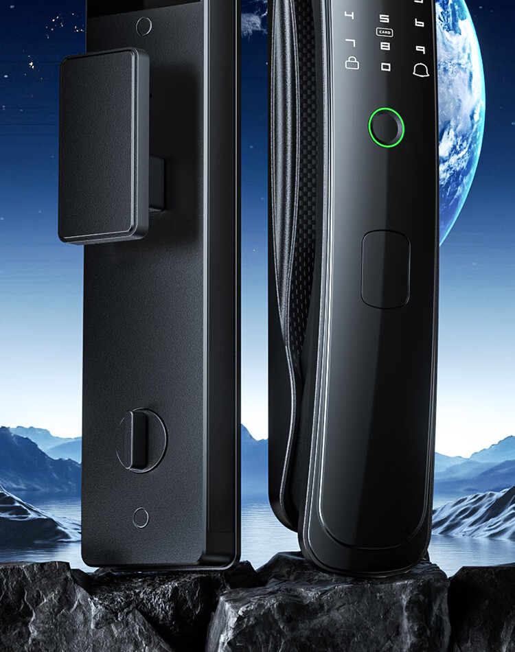 YINGDIAN R5 Fingerprint Lock, Smart Door Lock, Password Lock for Guesthouses And Apartments, Anti-Theft Entrance Door Lock, Intelligent Lock, High-End Electronic Lock for Home Use 10