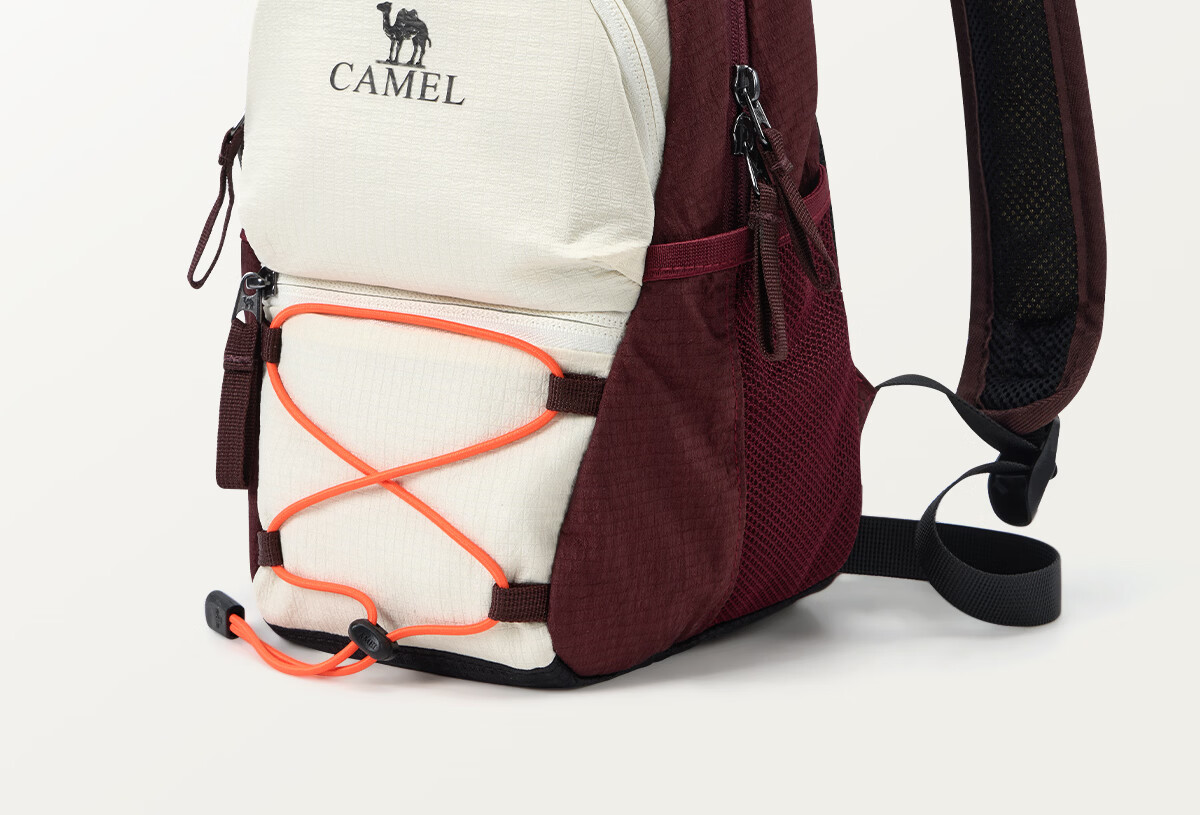CAMEL Sports Casual Backpack Unisex 2026 Travel Outdoor Hiking Water-Resistant Lightweight Double Shoulder Bag 1036A 1