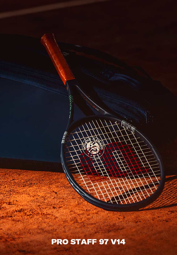 Wilson 2026 French Open Collaboration Series Professional Tennis Racket Full Carbon CLASH 100L V3 5