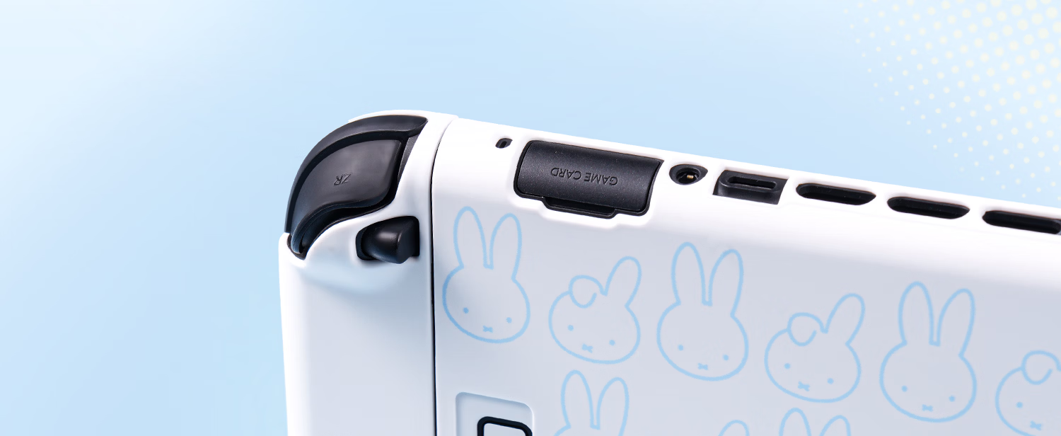 Jixiang Nintendo Switch 2 Protective Case Miffy Semi-Transparent NS2 Controller Protective Set Cute Female Cartoon IP Collaboration Game Console Accessories Anti-Drop Miffy Official New Product 27