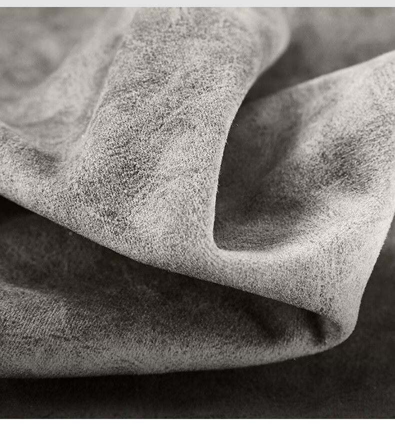 科技布艺床轻奢现代主卧北欧简约磨砂布主卧大双人婚侘寂风奶油系免洗