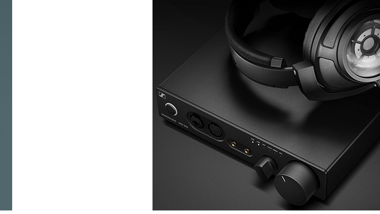 Sennheiser HDV820 Digital Headphone Amplifier, HIFI Ear Amplifier (Supports DSD256 Audio Files), Black 2