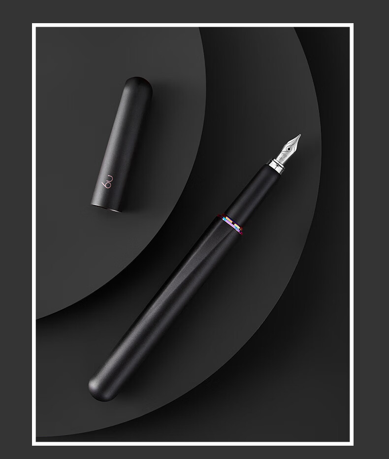 N9 Fountain Pen Taiji Series Xuan Yu Black EF Nib 0.4mm Business Office Birthday Gift Back to School Essential 11