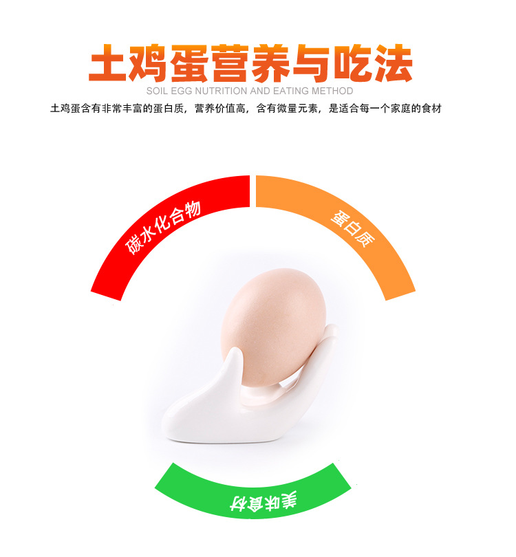 丑禾 农家土鸡蛋 40枚 图4