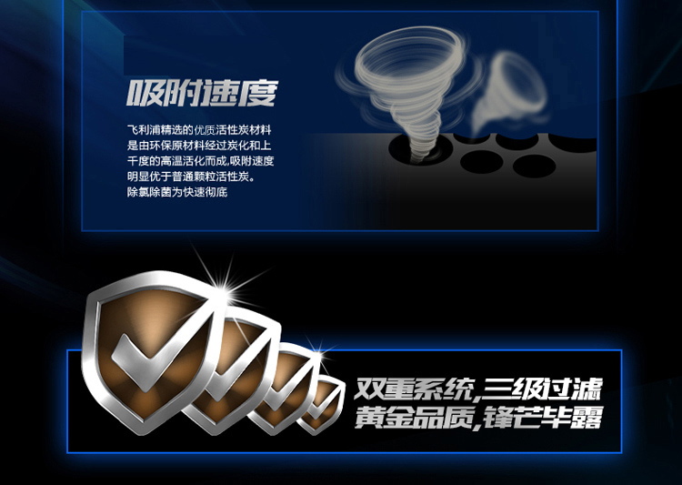 飞利浦（PHILIPS）WP3825 台上式 净水机